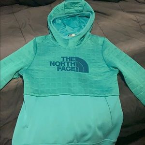 NorthFace teal pullover